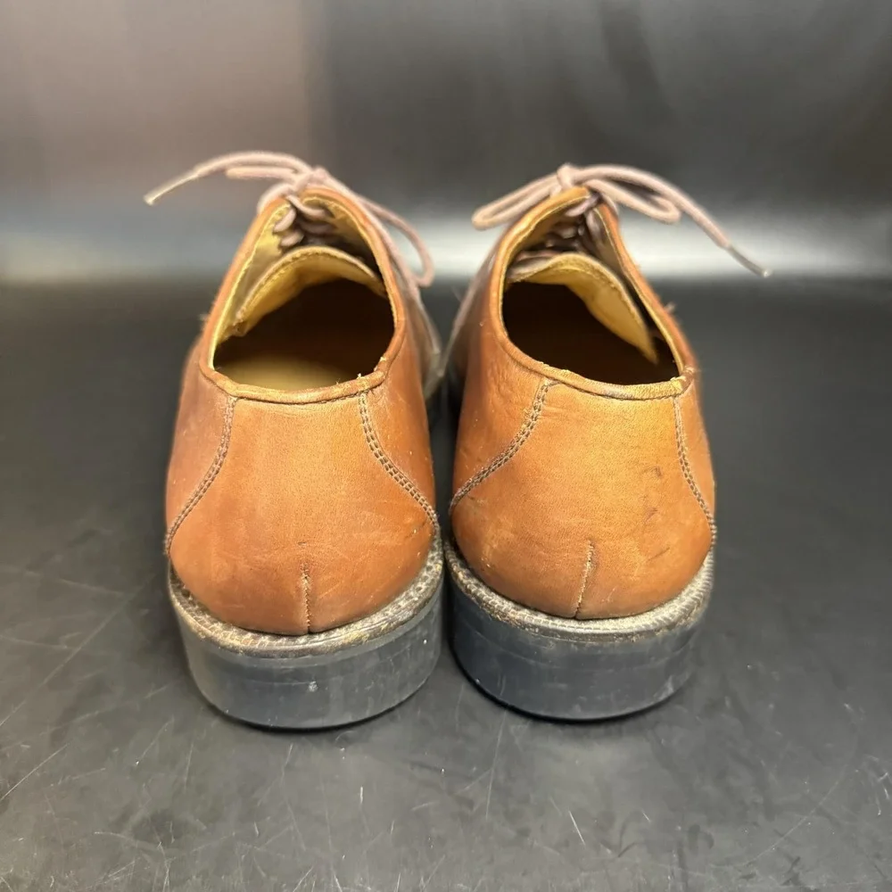 Cole Haan‎ C00066 Tan Leather Derby Dress Shoes Mens 8.5M